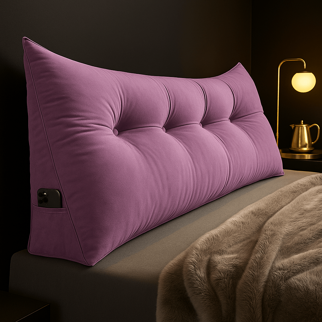 CozyNest Kilepude til Ergonomisk Rygstøtte på Seng og Sofa | Temsk
