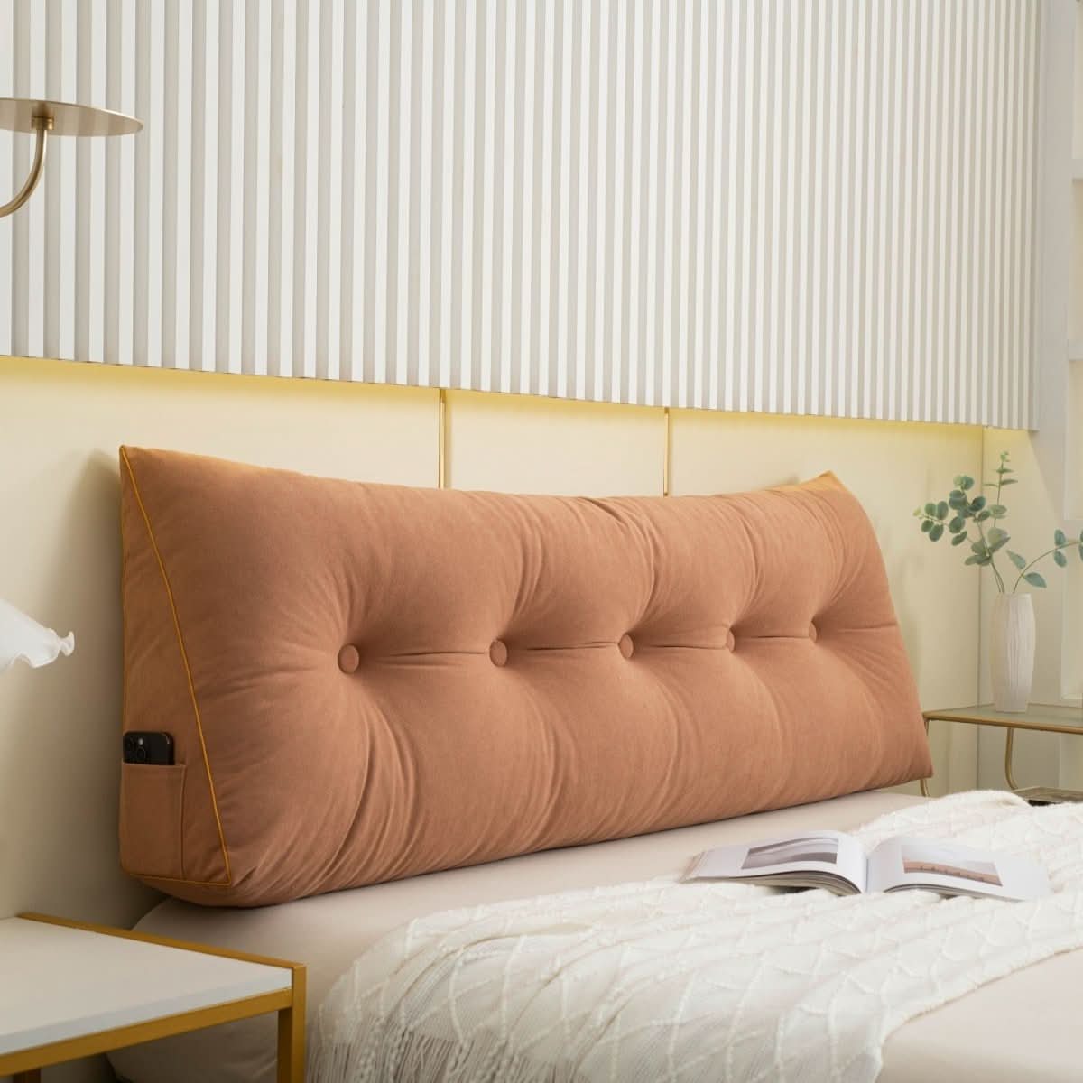 ComfyCurve Ergonomic Wedge Cushion With Back Support | Temsk