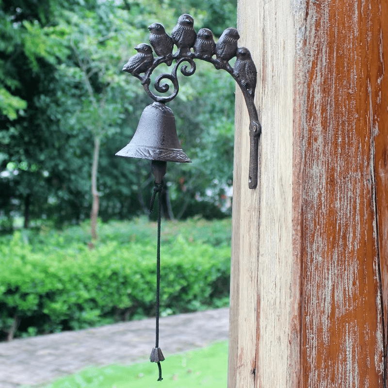 Aurelia Bell Classic Cast Iron Doorbell In Vintage Style For Stylish Entrances | Temsk
