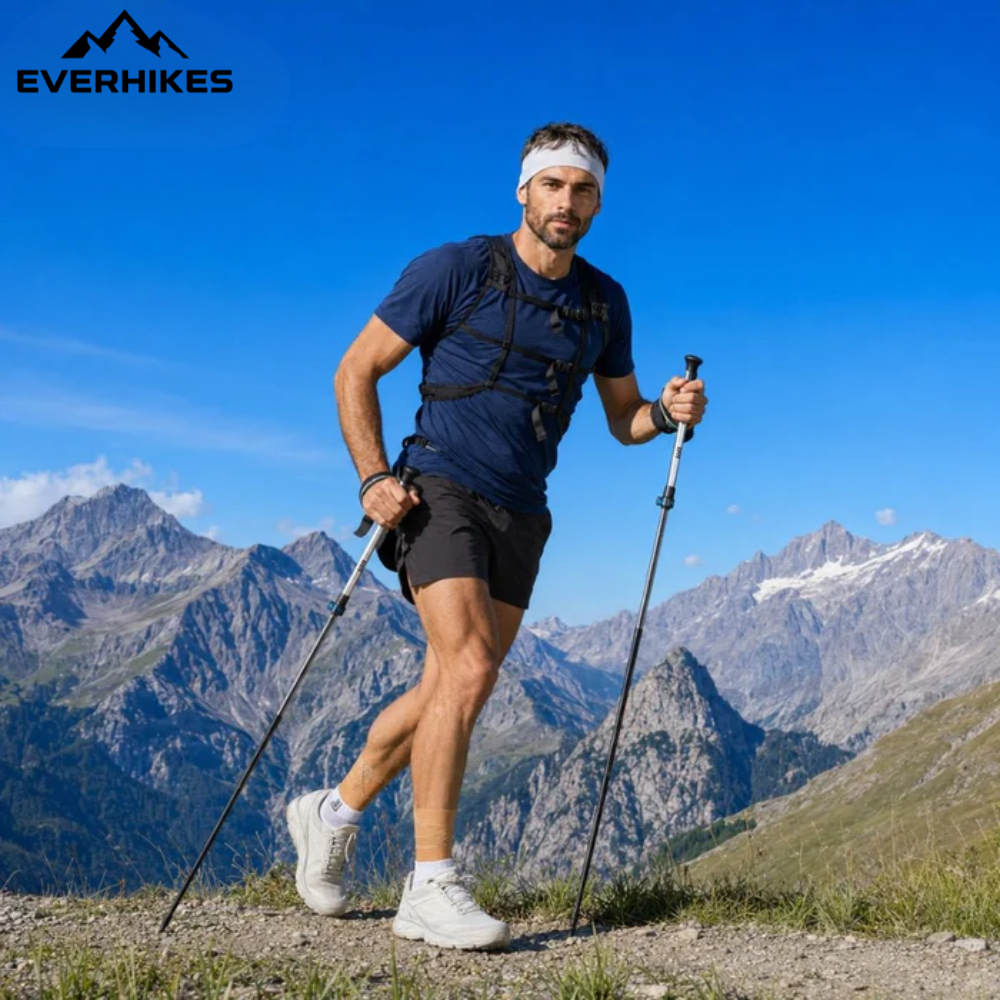 Trekking Poles, Lightweight Folding | Temsk