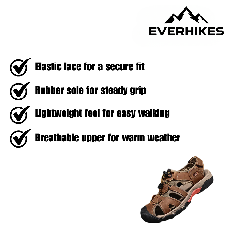 Outdoor-Sandalen – Leichte, atmungsaktive Herrensandalen | Temsk
