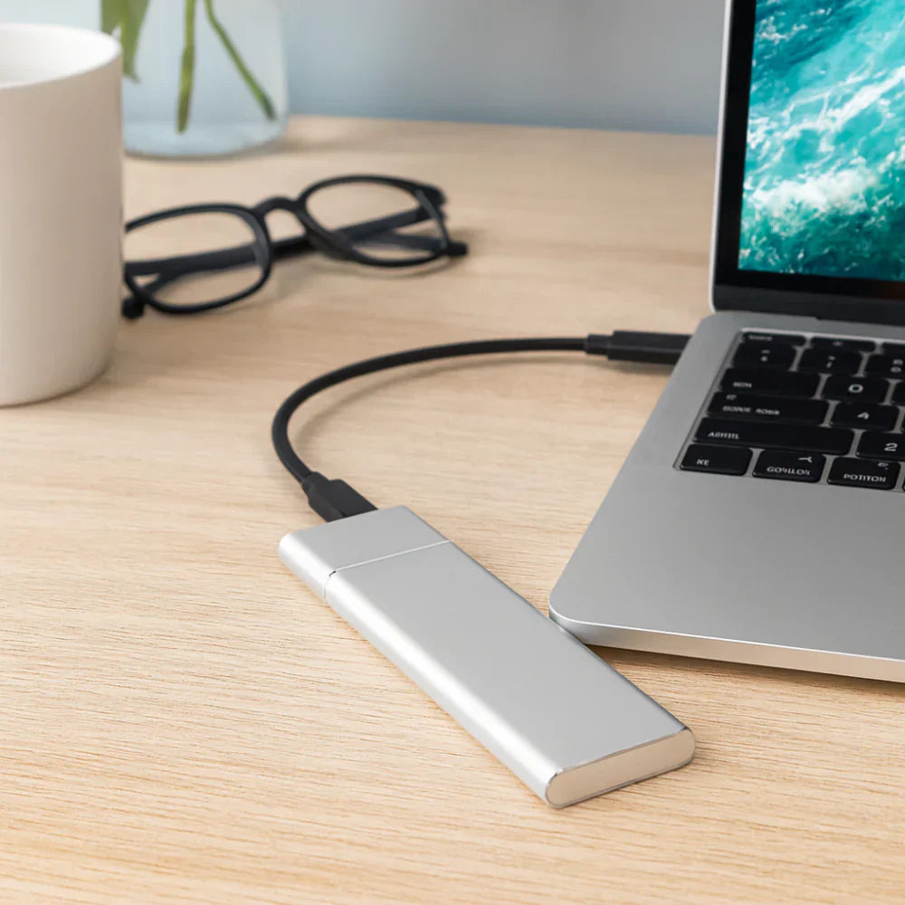 Unità esterna USB compatta con custodia in alluminio | Temsk