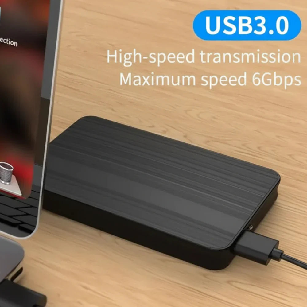 Portable External SSD Drive For Backup Storage With USB 3.0 | Temsk