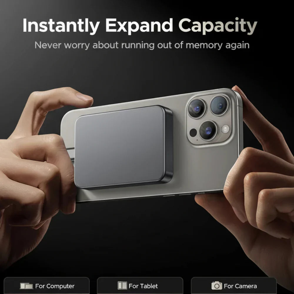 Magnetic Portable External SSD For Fast Data Storage | Temsk