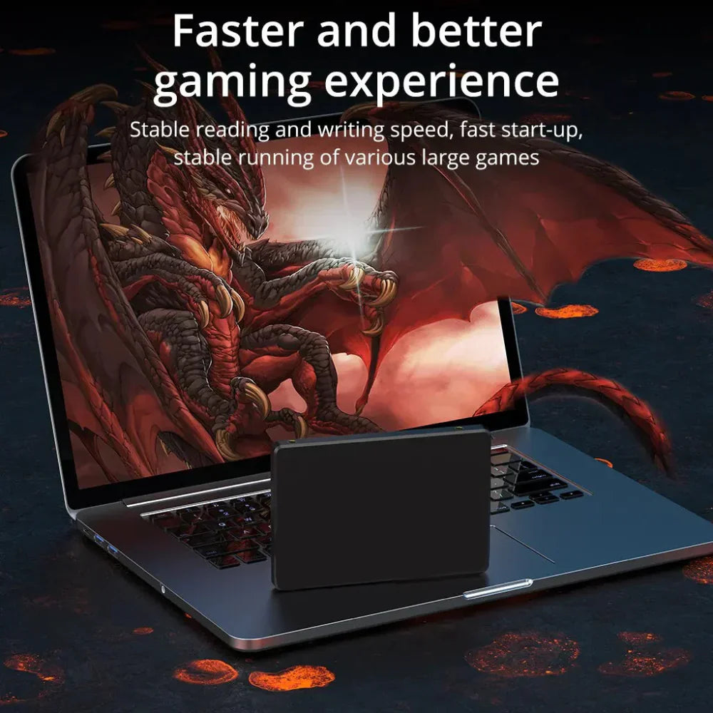 Portable External SSD Drive With Fast SATA Storage And Quick Transfers | Temsk