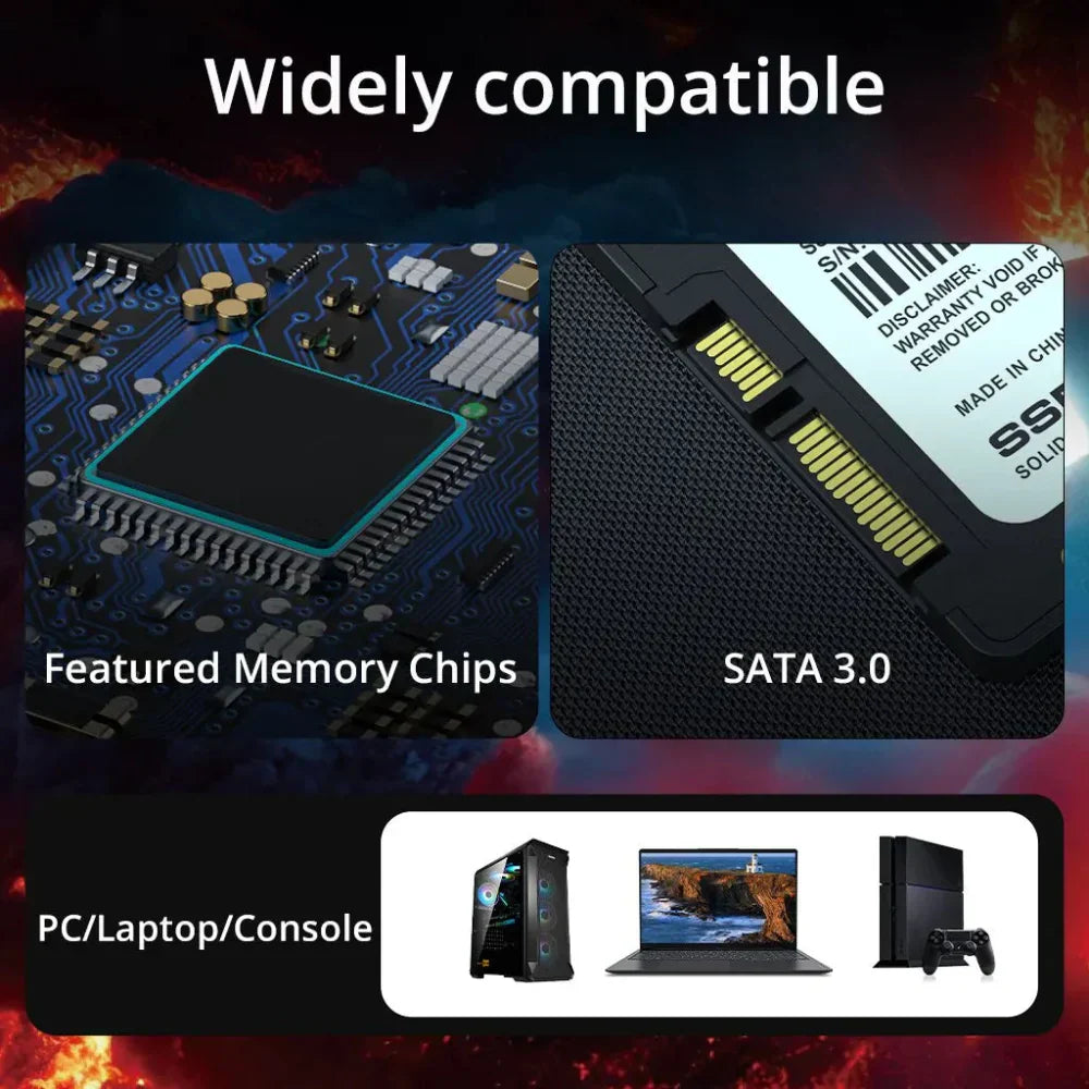 Portable External SSD Drive With Fast SATA Storage And Quick Transfers | Temsk