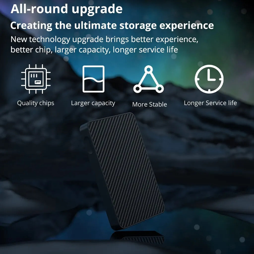Compact External Portable SSD With USB 3.0 For Quick Data Backup And Storage | Temsk