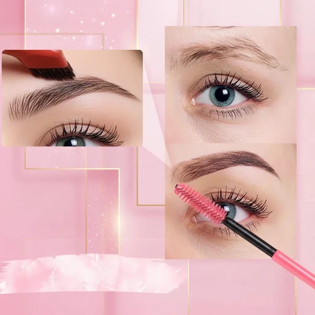 4D Stroke Brow Tool With Stamp Brush For Waterproof Makeup | Temsk