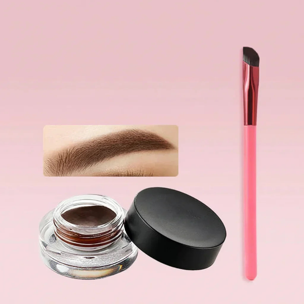 4D Stroke Brow Tool With Stamp Brush For Waterproof Makeup | Temsk