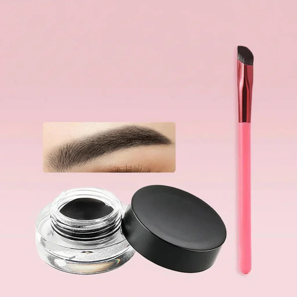 4D Stroke Brow Tool With Stamp Brush For Waterproof Makeup | Temsk