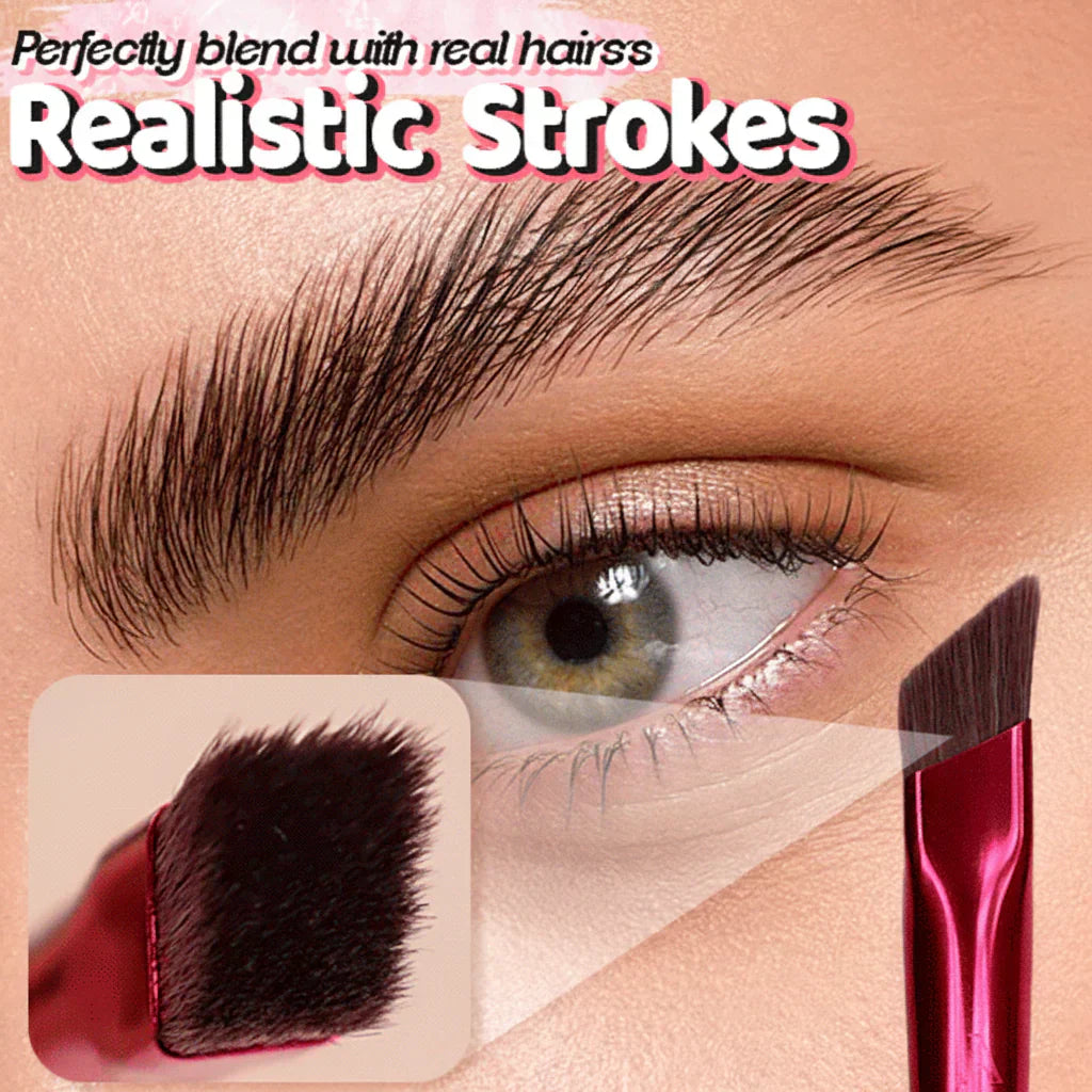 4D Stroke Brow Tool With Stamp Brush For Waterproof Makeup | Temsk