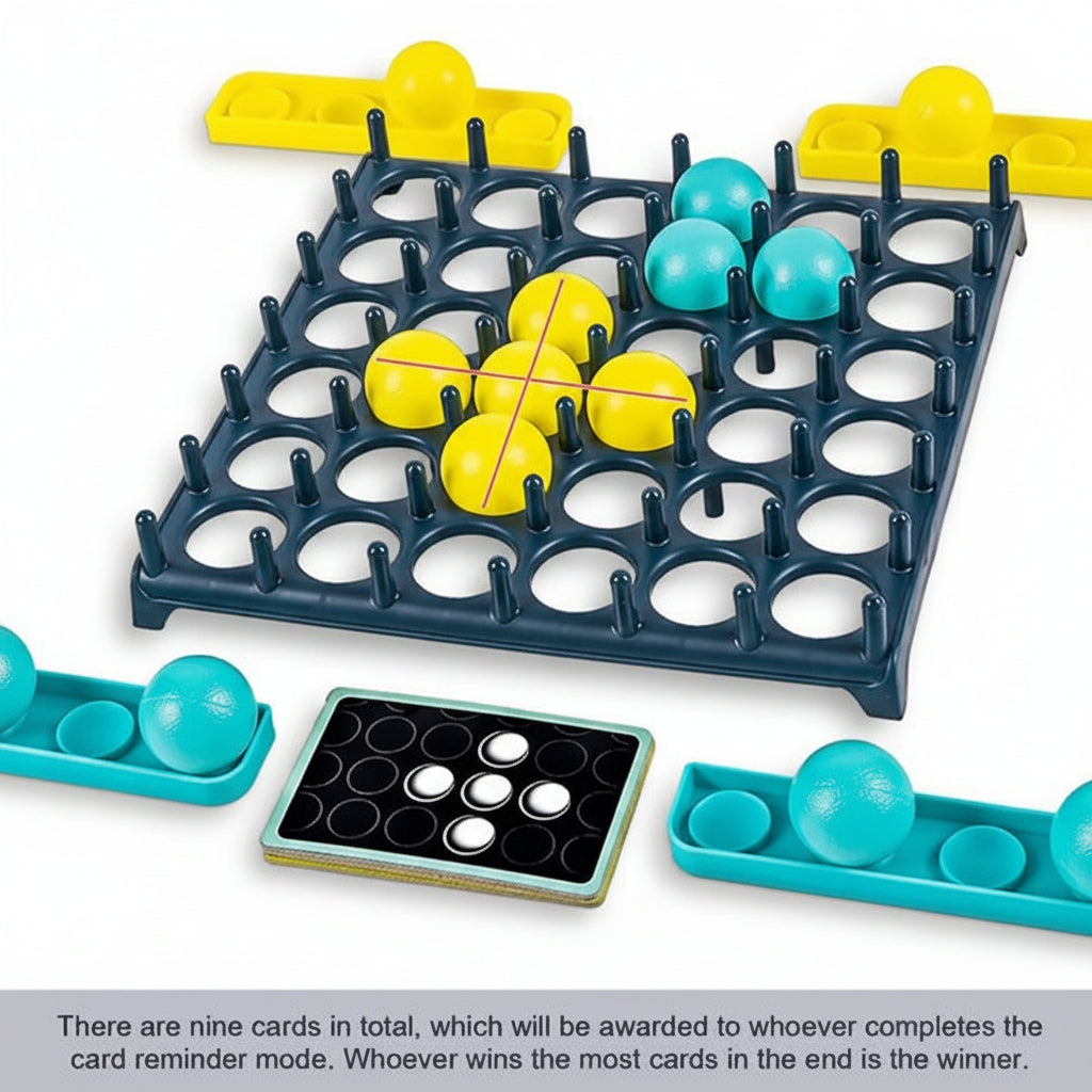 Interactive Party Board Game For Ball Toss And Connect Play | Temsk
