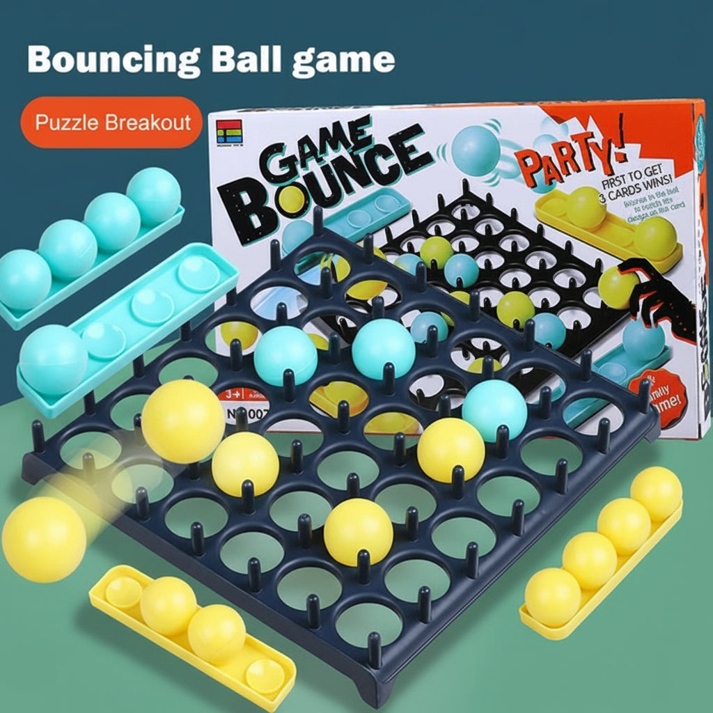 Interactive Party Board Game For Ball Toss And Connect Play | Temsk