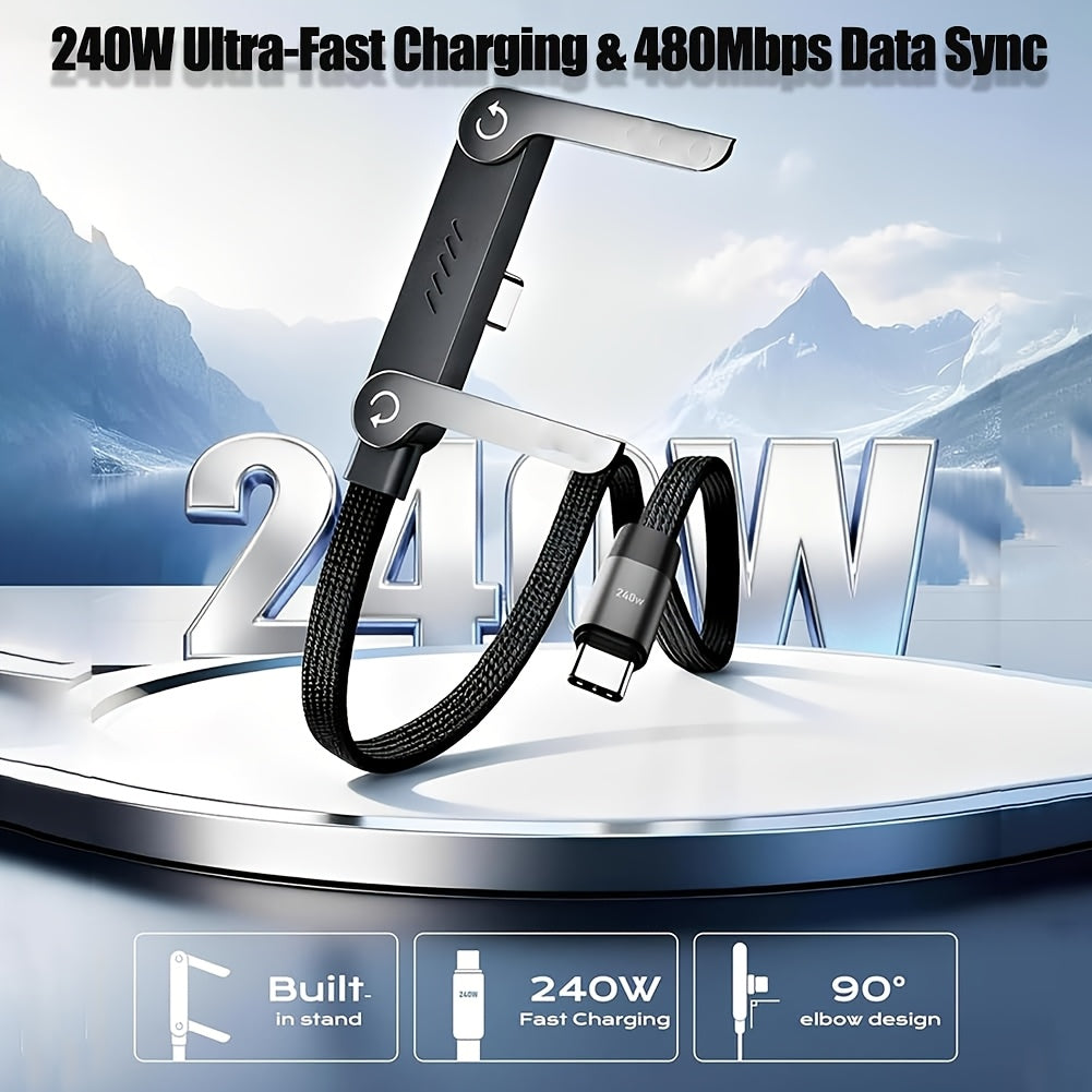 Plastic 240W Rapid Charging Stand With Phone Holder | Temsk