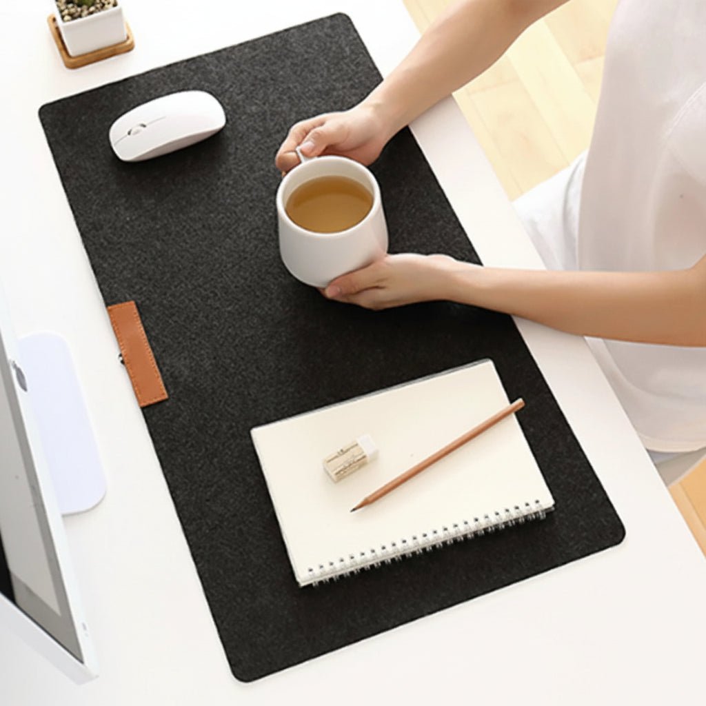 PureDesk měkká plstěná podložka na stůl pro čisté a uklizené pracovní místo | Temsk