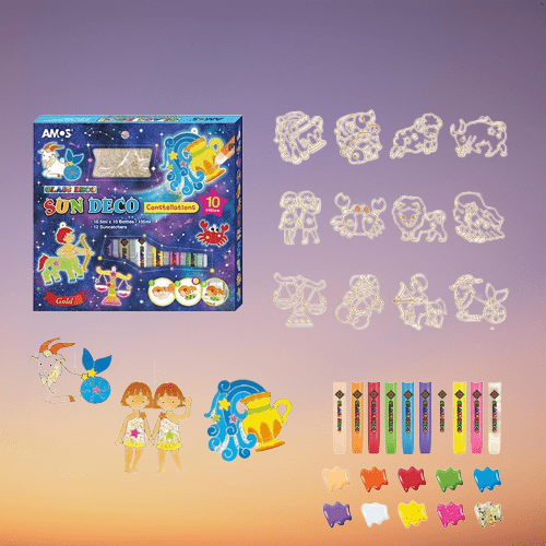 GlintCraft Christmas Glass Painting Set For Creative Learning | Temsk