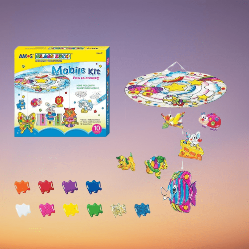 GlintCraft Christmas Glass Painting Set For Creative Learning | Temsk
