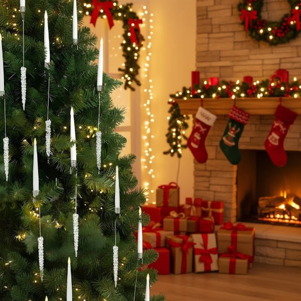 AstraGlow LED Flameless Candle Set for Christmas Trees and Festive Decor | Temsk