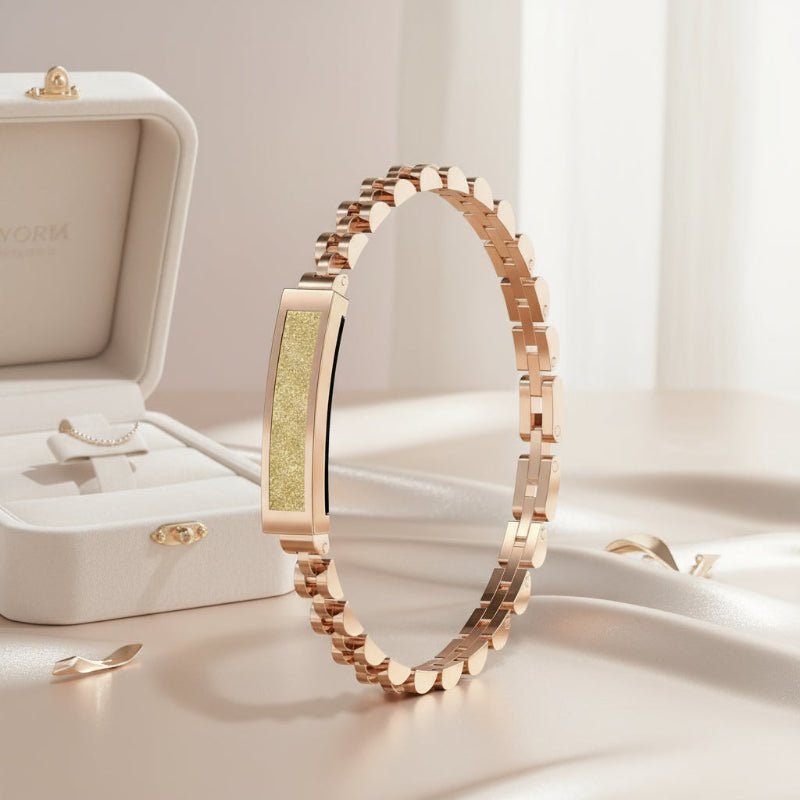 LumaTrack Elegant Smart Bracelet for Women With Multi Sport Modes | Temsk