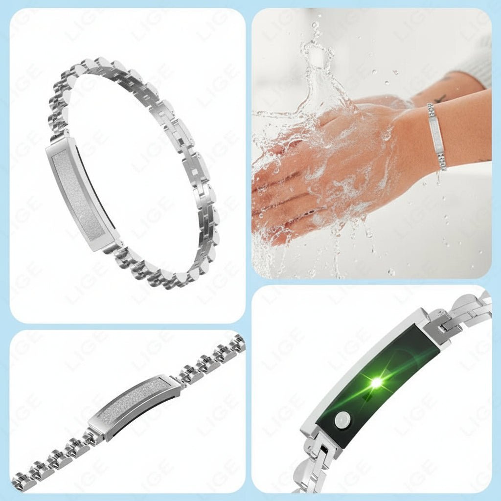 LumaTrack Elegant Smart Bracelet for Women With Multi Sport Modes | Temsk