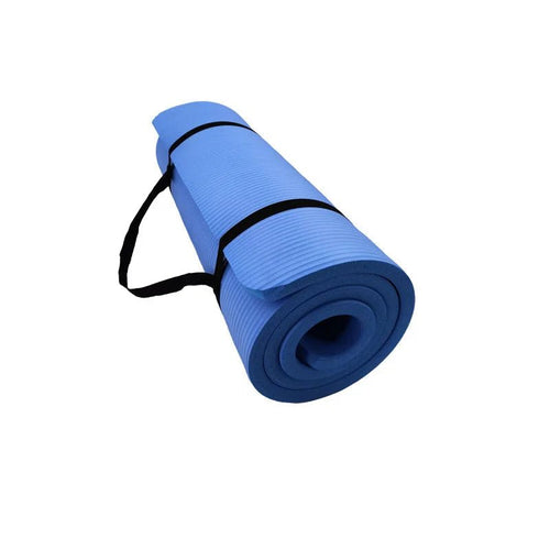 AuroraFlex 185 Cm Tapete de ioga e fitness extragrande antiderrapante com camada de EVA de 1 Cm Temsk