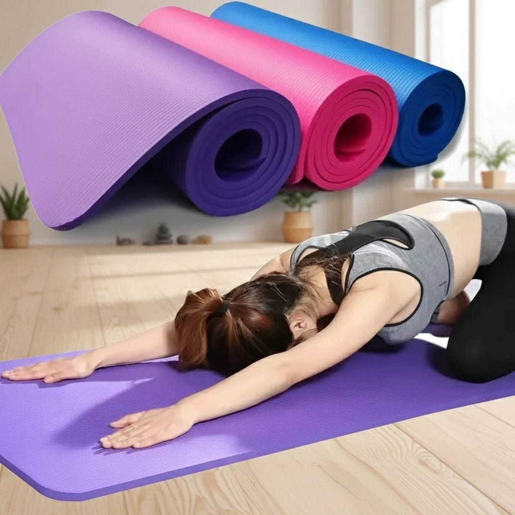 AuroraFlex Extra Large 185 Cm Non Slip Fitness And Yoga Mat | Temsk