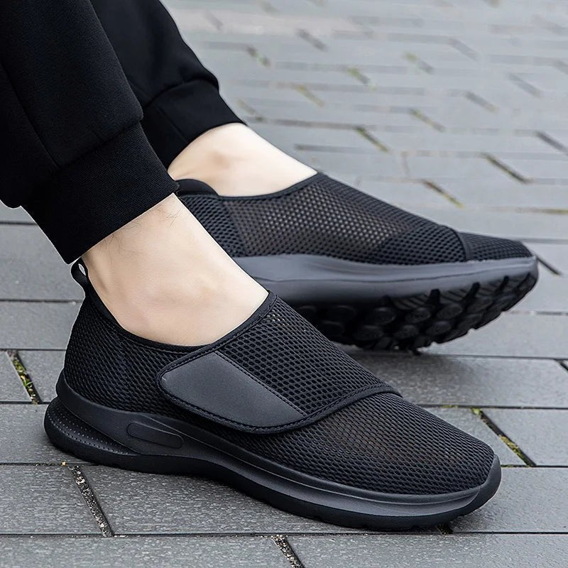 FlexStride Adjustable Casual Shoes For Wide Feet With Pressure-Relieving Fit | Temsk