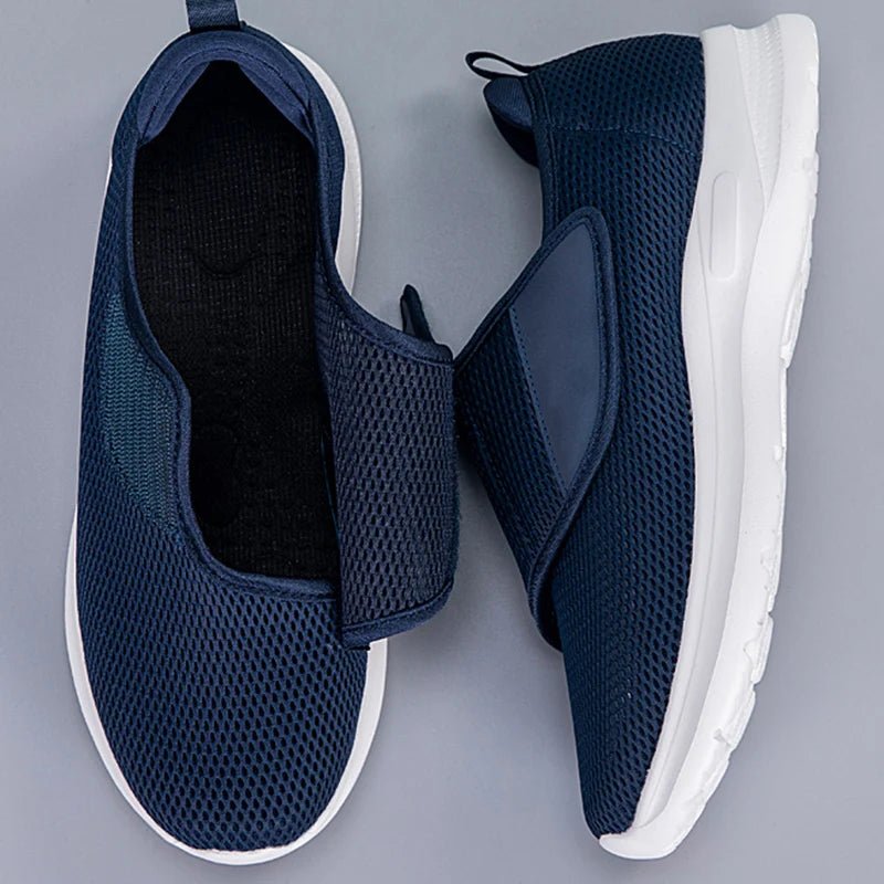 FlexStride Adjustable Casual Shoes For Wide Feet With Pressure-Relieving Fit | Temsk