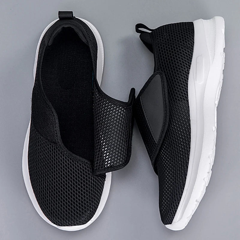 FlexStride Adjustable Casual Shoes For Wide Feet With Pressure-Relieving Fit | Temsk