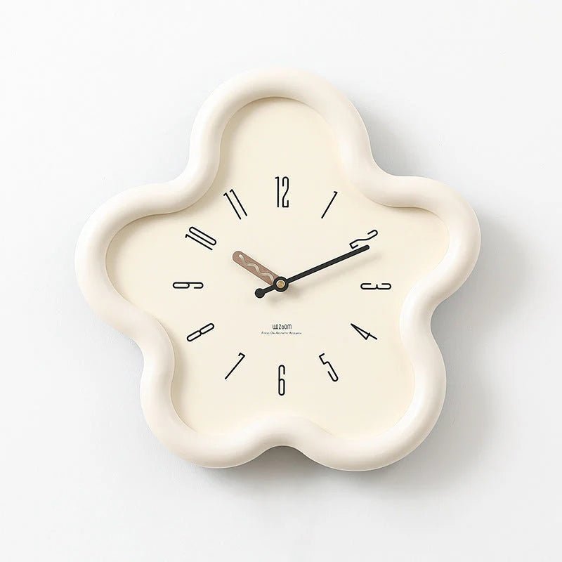 PetalGlow 3D Flower Pendulum Wall Clock With Silent Movement | Temsk