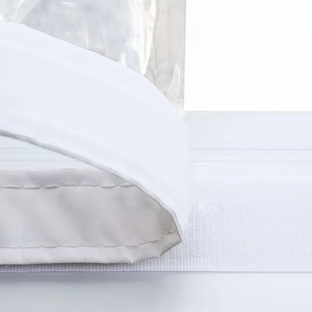 TranspaGuard Clear Windproof Partition Curtain for Air Conditioning Systems | Temsk