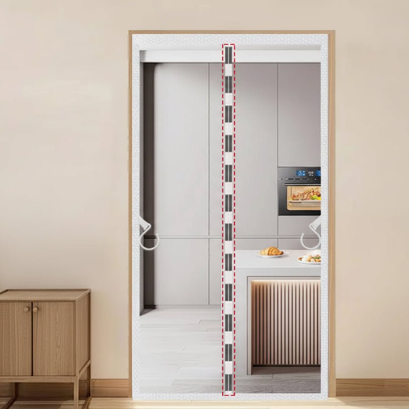 TranspaGuard Clear Windproof Partition Curtain for Air Conditioning Systems | Temsk