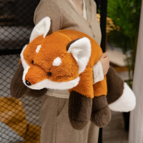 FluffleBuddy Soft Fox Plush Toy For Kids Cozy Comfort And Friendly Companion Temsk