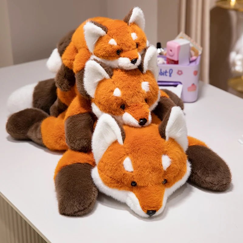 FluffleBuddy Soft Fox Plush Toy For Kids Cuddly Comfort | Temsk