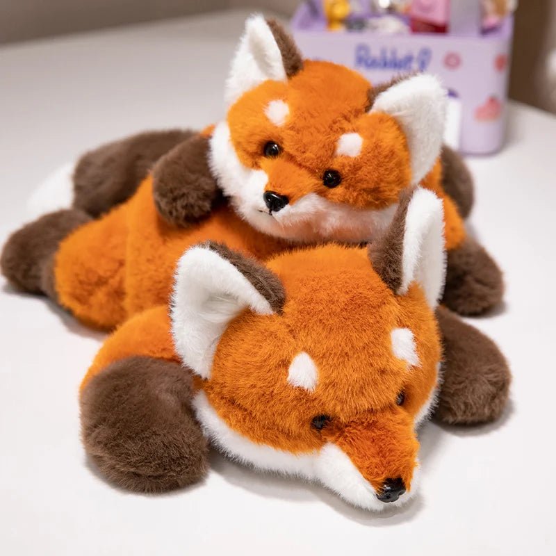 FluffleBuddy Soft Fox Plush Toy For Kids Cuddly Comfort | Temsk