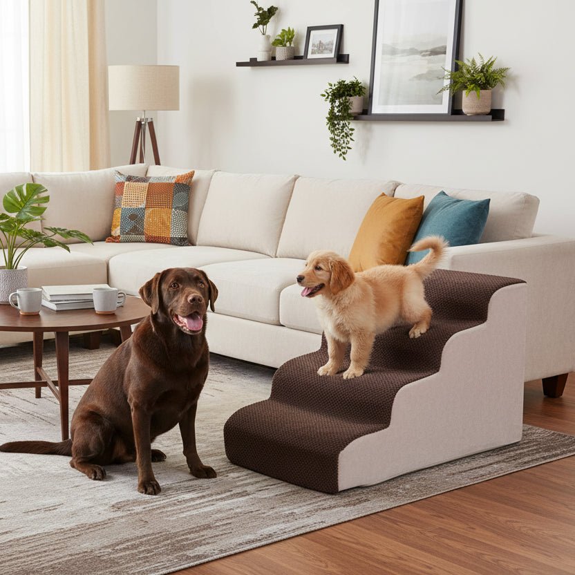 NovaStep High Density Foam Dog Stair for Indoor Safe Use | Temsk