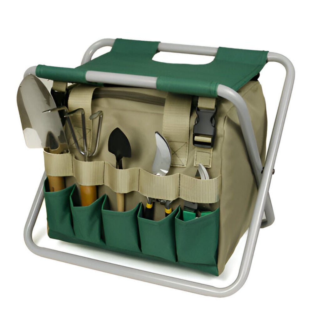 Fold Away Garden Tool Set Compact Foldable and Durable for Home Garden Travel | Temsk