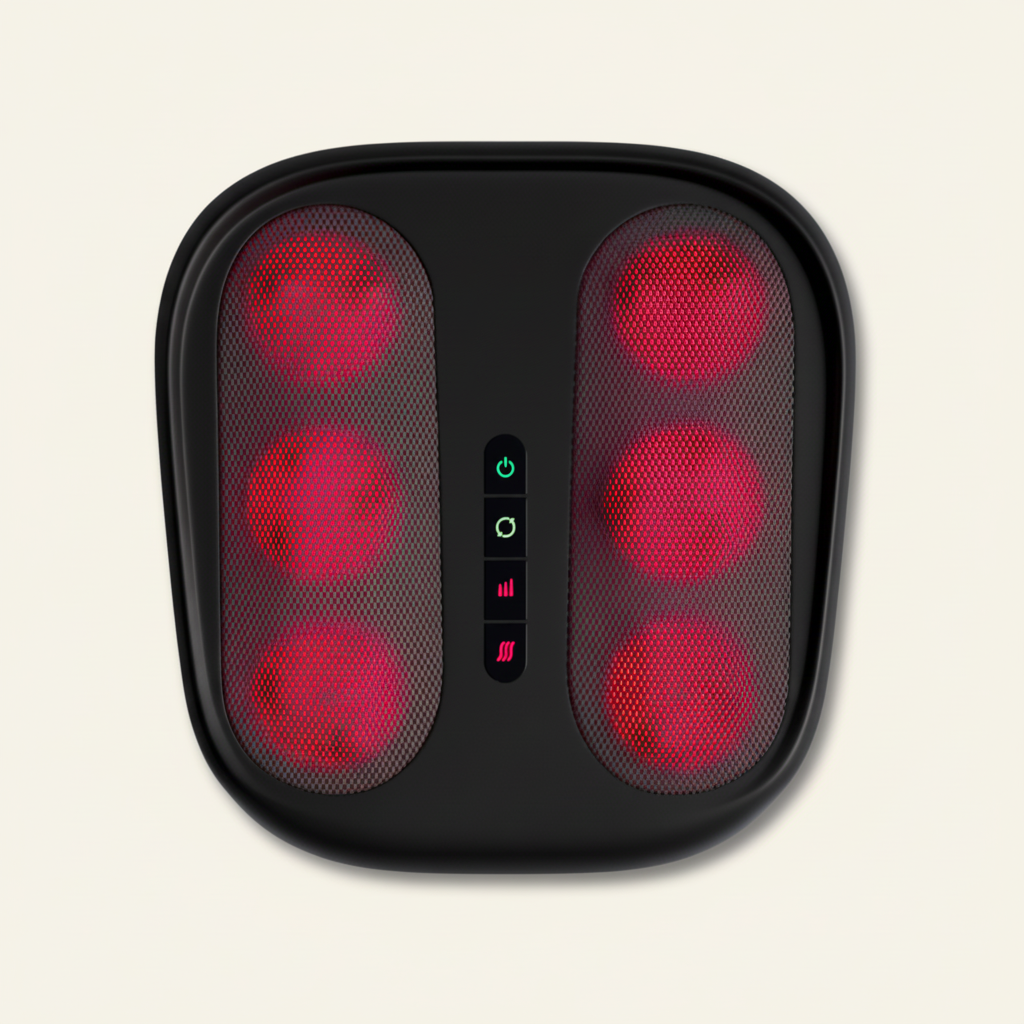 Electric Foot Massager With Heat Therapy For Muscle Recovery | Temsk