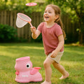 Active Kids Frisbee Launcher Net Game For Catch And Play Set | Temsk