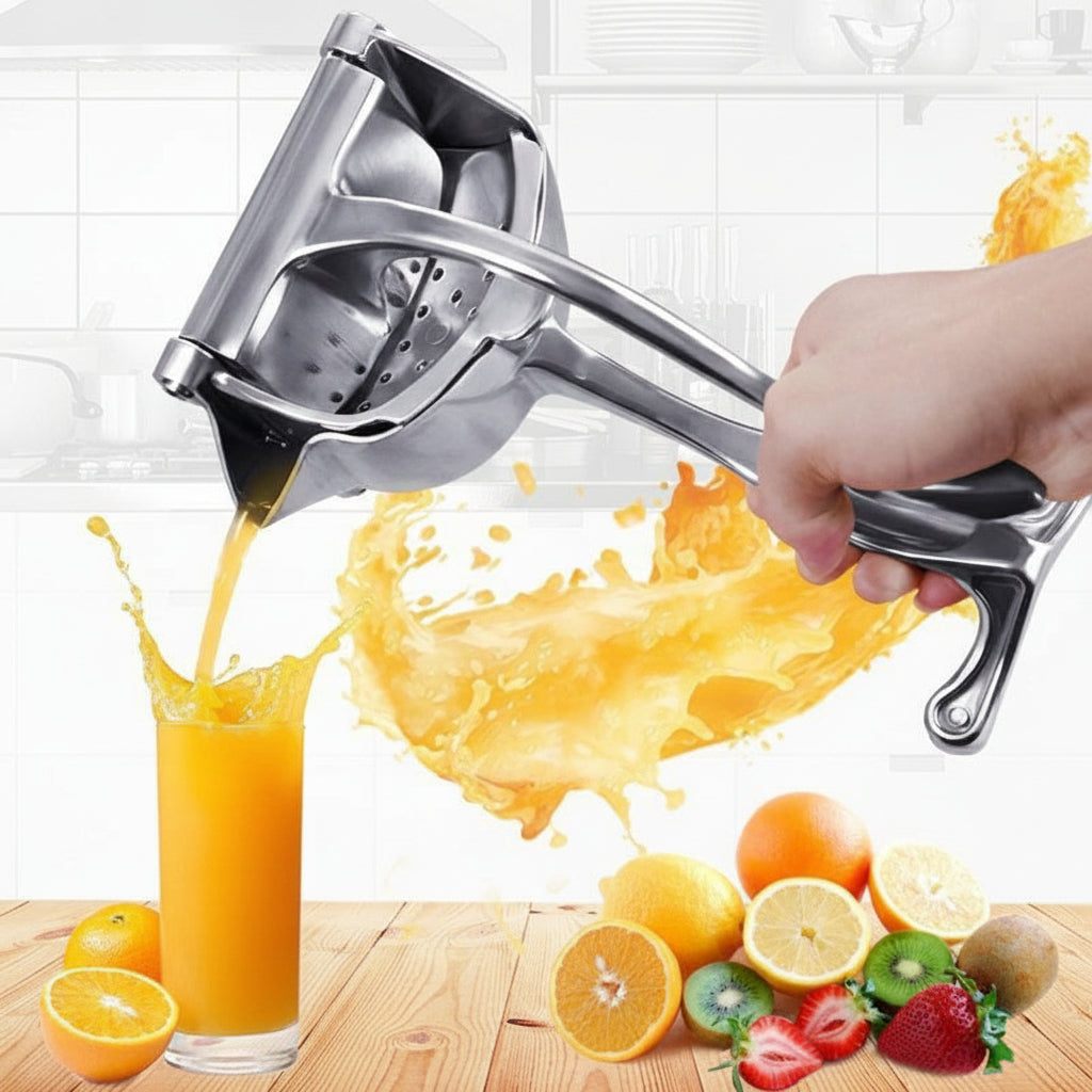 Stainless Steel Manual Citrus Juicer With Hand Press For Fresh Juice | Temsk