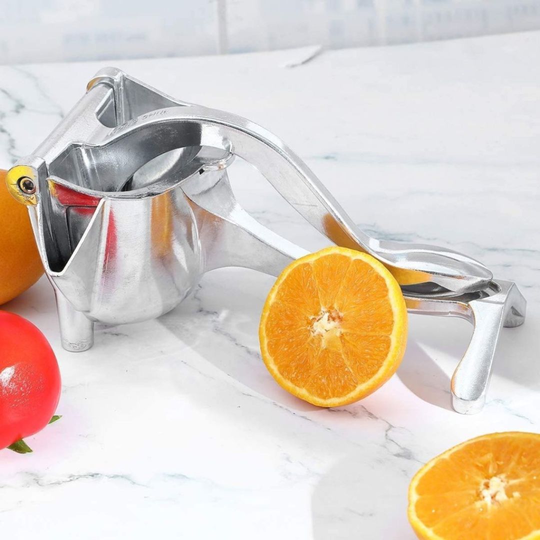 Stainless Steel Manual Citrus Juicer With Hand Press For Fresh Juice | Temsk