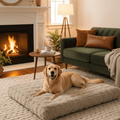 CozyPaw Luxe Thick Plush Bed With Water Repellent Cover | Temsk
