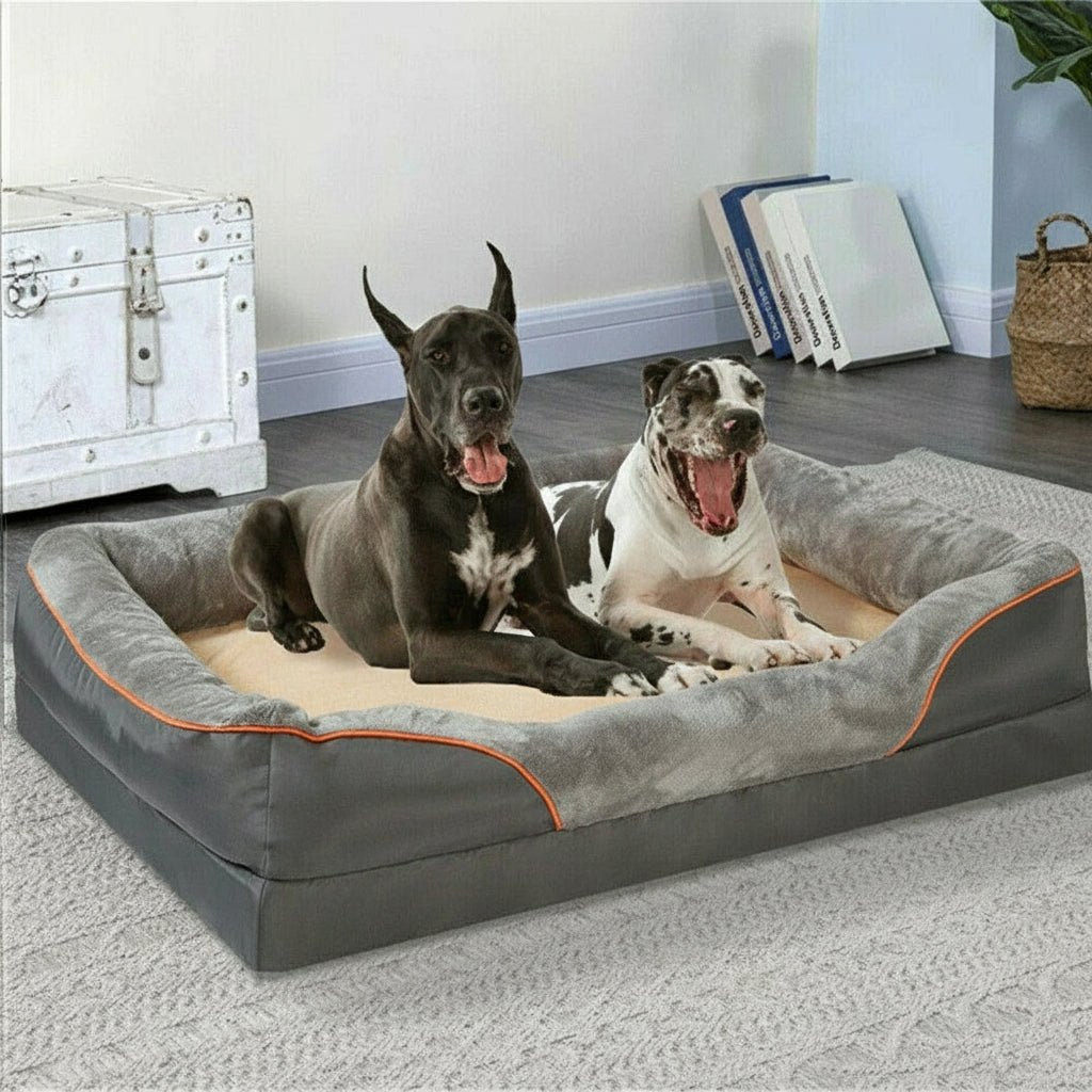 PawNest Premium Orthopedic Dog Mattress With Memory Foam And Waterproof Cover | Temsk