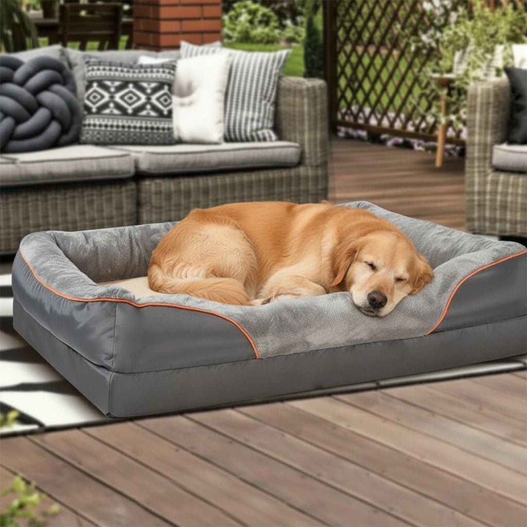 PawNest Premium Orthopedic Dog Mattress With Memory Foam And Waterproof Cover | Temsk