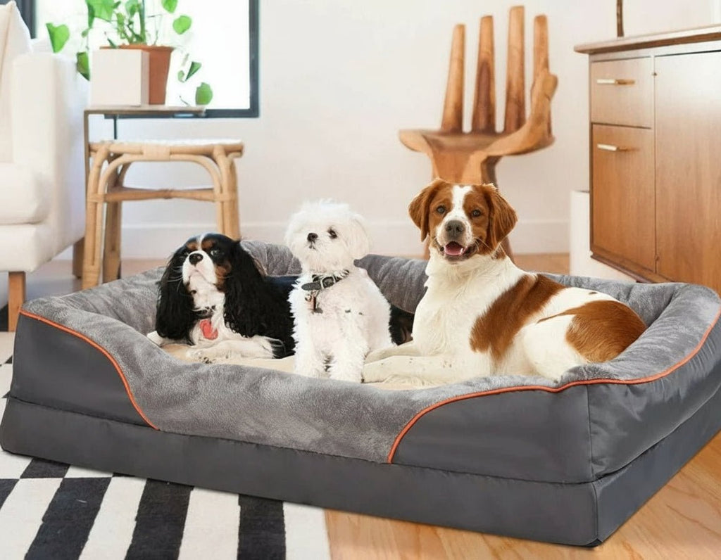PawNest Premium Orthopedic Dog Mattress With Memory Foam And Waterproof Cover | Temsk