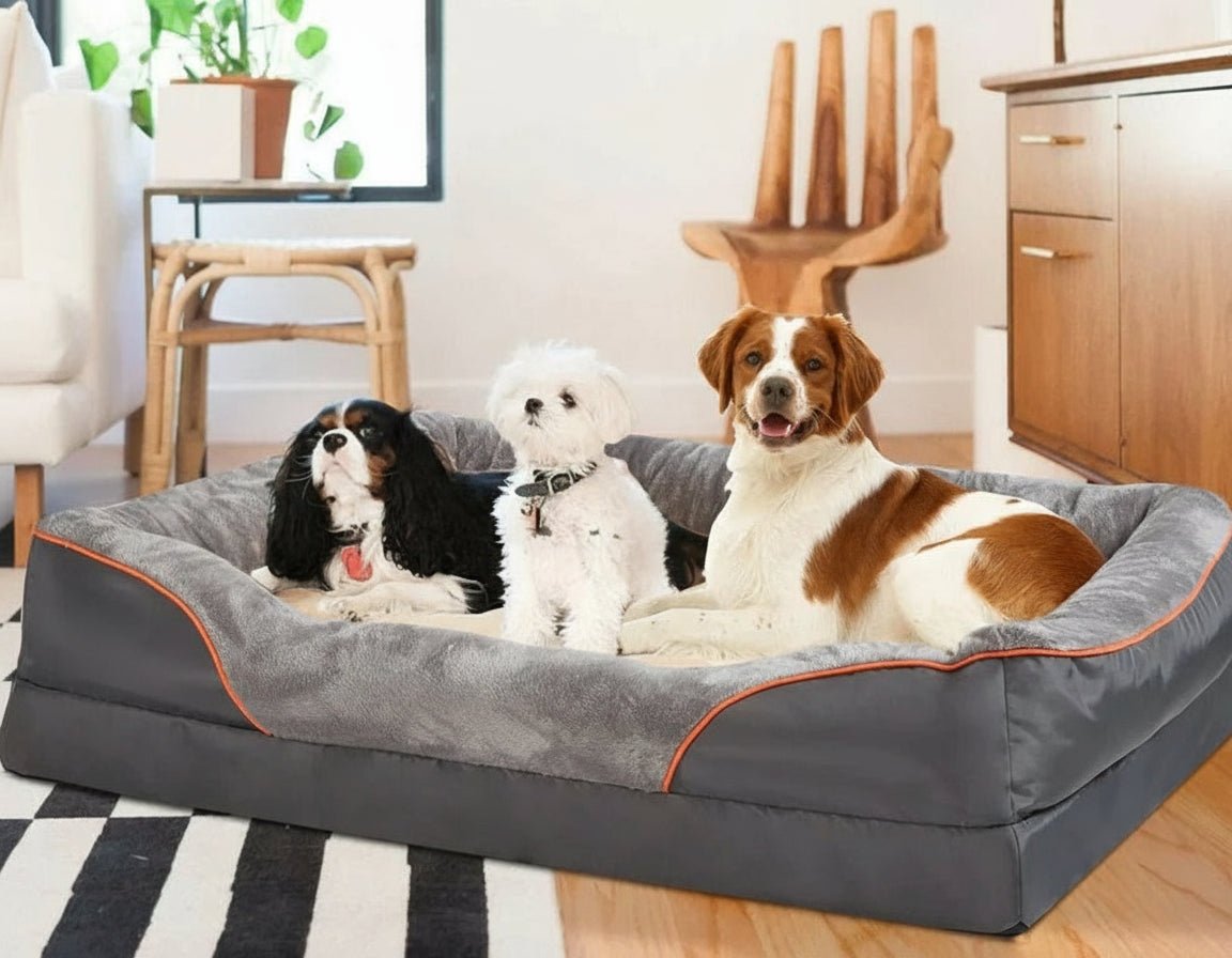 PawNest Premium Orthopedic Dog Mattress With Memory Foam And Waterproof Cover | Temsk