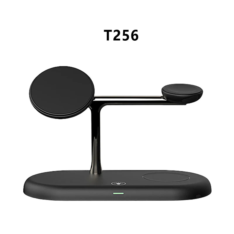 TriDock 3-In-1 MagSafe Charging Station for iPhone, Apple Watch, and AirPods | Temsk