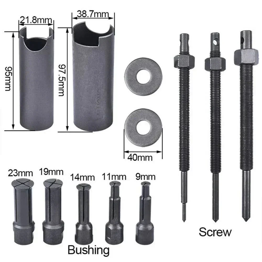 Apex Bearing Puller Set for 9-23 mm Bushes for Bicycles, Motorbikes and Machines | Temsk
