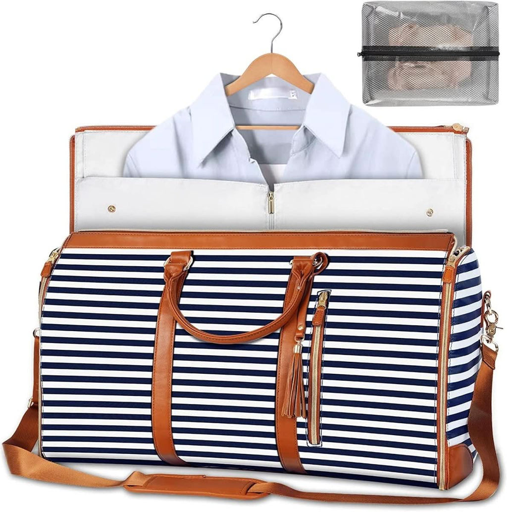 NovaCarry Travel Garment Bag Foldable PU Leather for Crease-Resistant Travel in Style | Temsk