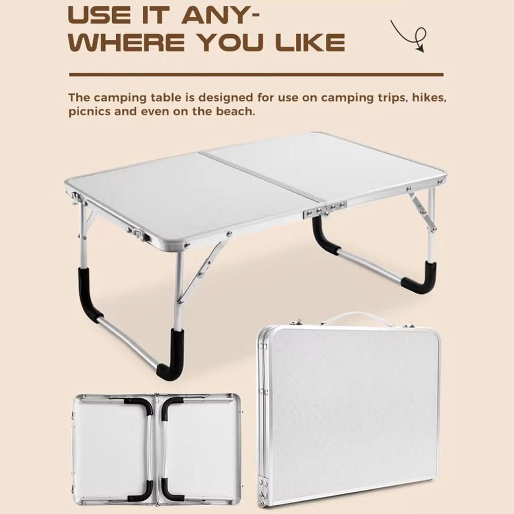 SummitFold Outdoor Table With Aluminium Frame And Suitcase Design | Temsk